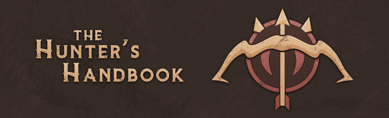 The Hunter's Handbook Banner